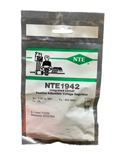 NTE1942 IC Positive Adjustable Voltage Regulator 5 Lead TO220 Replaces ECG1942