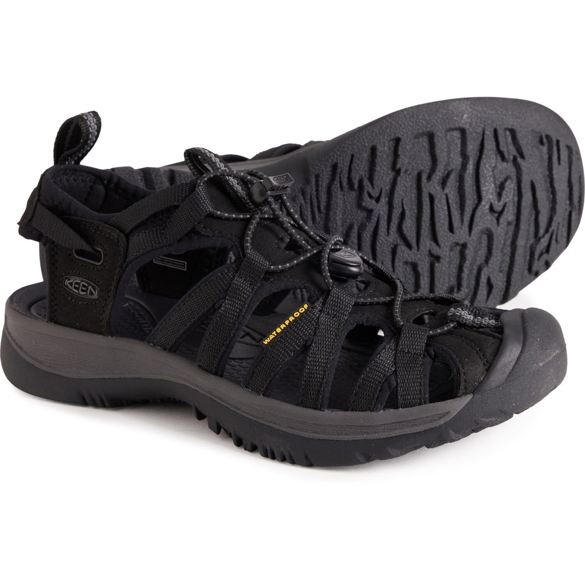 KEEN Womens Sandals Whisper Black Magnet Size for sale online