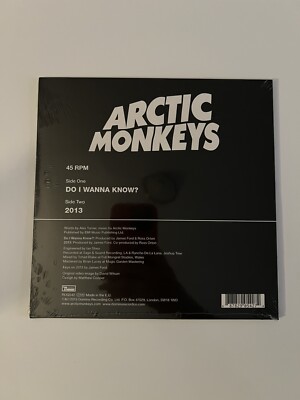 Arctic Monkeys - Do I Wanna Know? Vinyl 7
