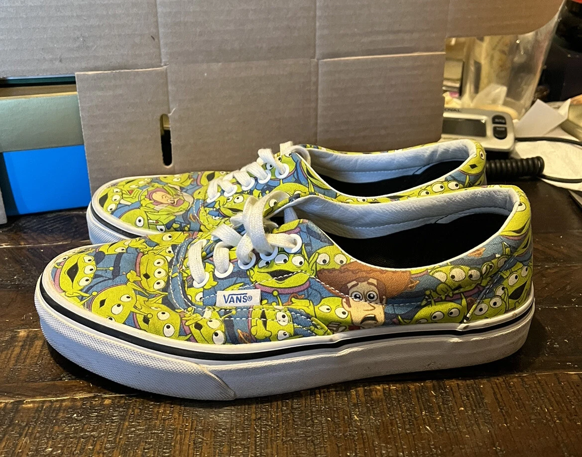 Vans Toy Story 6.5 Men 8 W Buzz Woody Alien Glow in Dark Eyes Disney Pixar