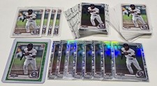 (66) ALERICK SOULARIE 2020 Bowman Chrome Green /99 & 8 Refractors 1st RC TWINS