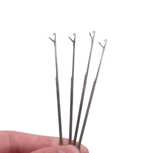7Mixed Size Latch Needles Crochet Latch Hook Knitting tool/Bearded/Hooked-Needle - Bild 8 von 12
