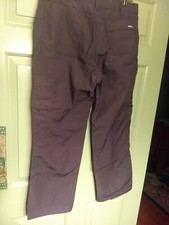 Berne Mens Brownish Cotton Blend Ripstop Cargo Pants 36x30 nwot