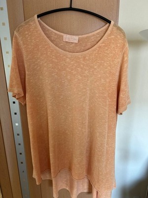 Damenstrickshirt von ESVIDID--Eimheitsgröße--apricot--100 % baumwolle-- A - Form