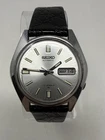Seiko 7009-8049 Silver Dial 38mm Automatic Dress Watch March 1979 Vintage Works