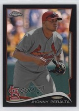 2014 Topps Chrome Update Mega Box Black Refractor 32/99 Jhonny Peralta 1u6