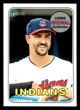 2018 Topps Heritage Lonnie Chisenhall SP #481 - Cleveland Indians