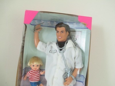 1997 Dr. Ken And Little Patient Tommy NRFB Barbie # 18898 Mattel NEW IN BOX