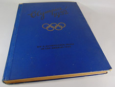1932 Olympics Los Angeles Sticker Book Von Hindenburg Germany