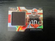 Quinshon Judkins 2025 Panini Select Jumbo Rookie Silver Mem /199 Browns