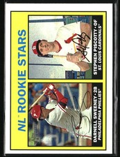 2016 Topps Heritage #183 (Darnell Sweeney / Stephen Piscotty) RS, RC