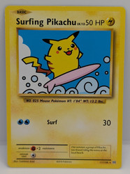 Surfing Pikachu 111/108 Evolutions Secret Rare