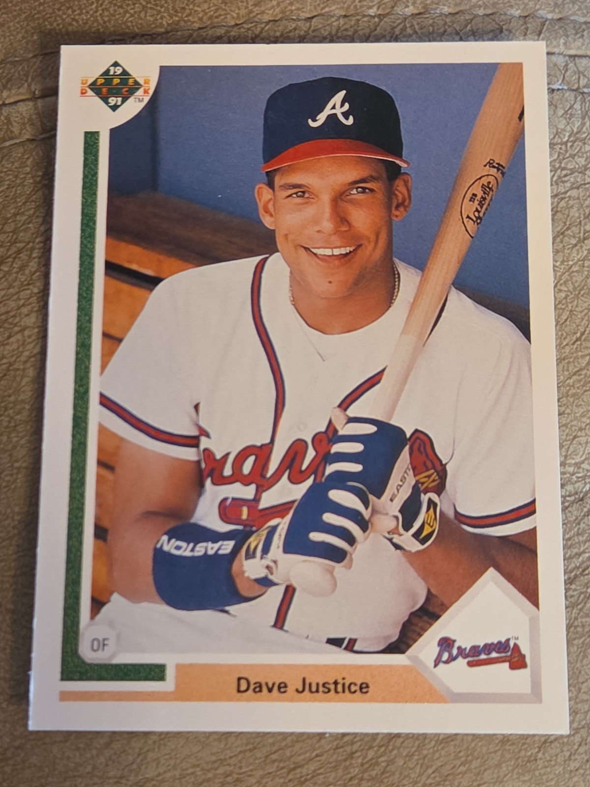 Dave Justice #363 Baseball Cards 1991 Upper Deck trading card — raw and PSA graded price guide