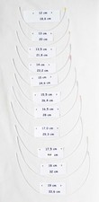 Bra Underwired Replacement Underwire for Various Sizes Metal Sheathed