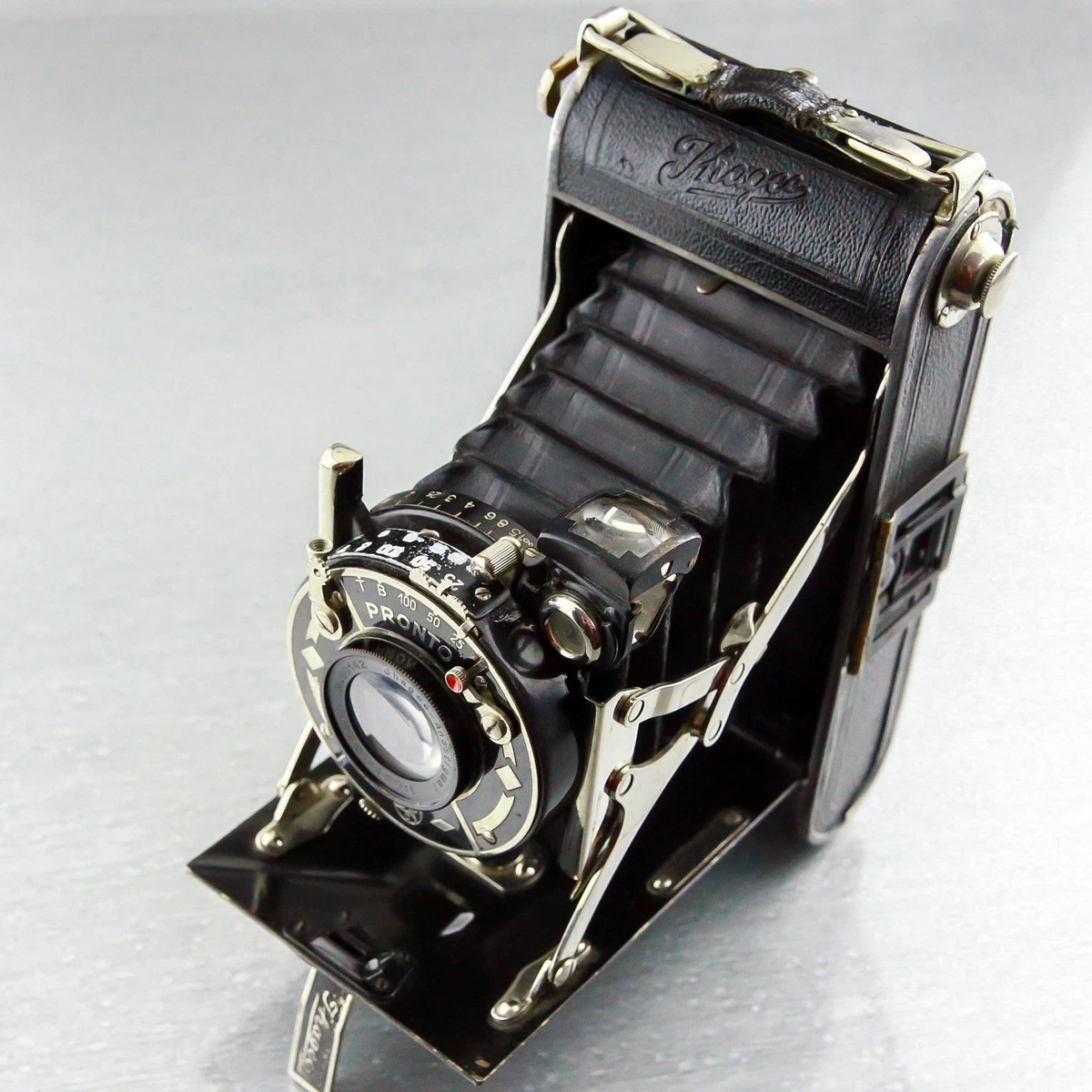 [蛇腹カメラ]Nagel-Anastigmat f:4.5 ジャンク ケース付き 訳あり品 IHAGEE-DRESDEN Anastigmat 10.5cm F6.3 蛇腹カメラ Jhagee