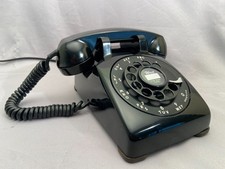 Kellogg ITT - Western Electric ( Licensed) Black Rotary Dial Phone 500 6-62
