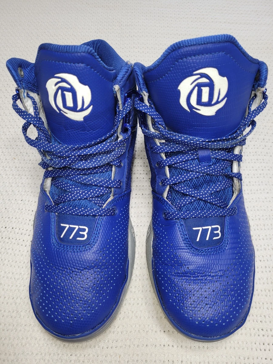Adidas Derrick Rose 773 Basketball Shoes‎ Mens 6 Blue Mid Top Sneakers G66475 ADIDAS ROSE 773 J G66475 YOUTH Size: 6.0 NEW RARE Basketball  main image 4
