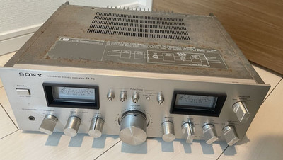Sony TA-F5 Integrated Stereo pre-main amplifier Audio Japan Silver