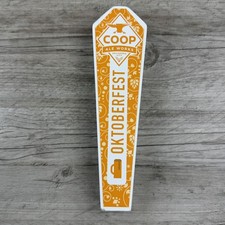 Coop Ale Works Oklahoma City OKTOBERFEST Tap handle