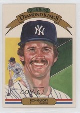 1983 Donruss Diamond Kings Ron Guidry #17 qp4