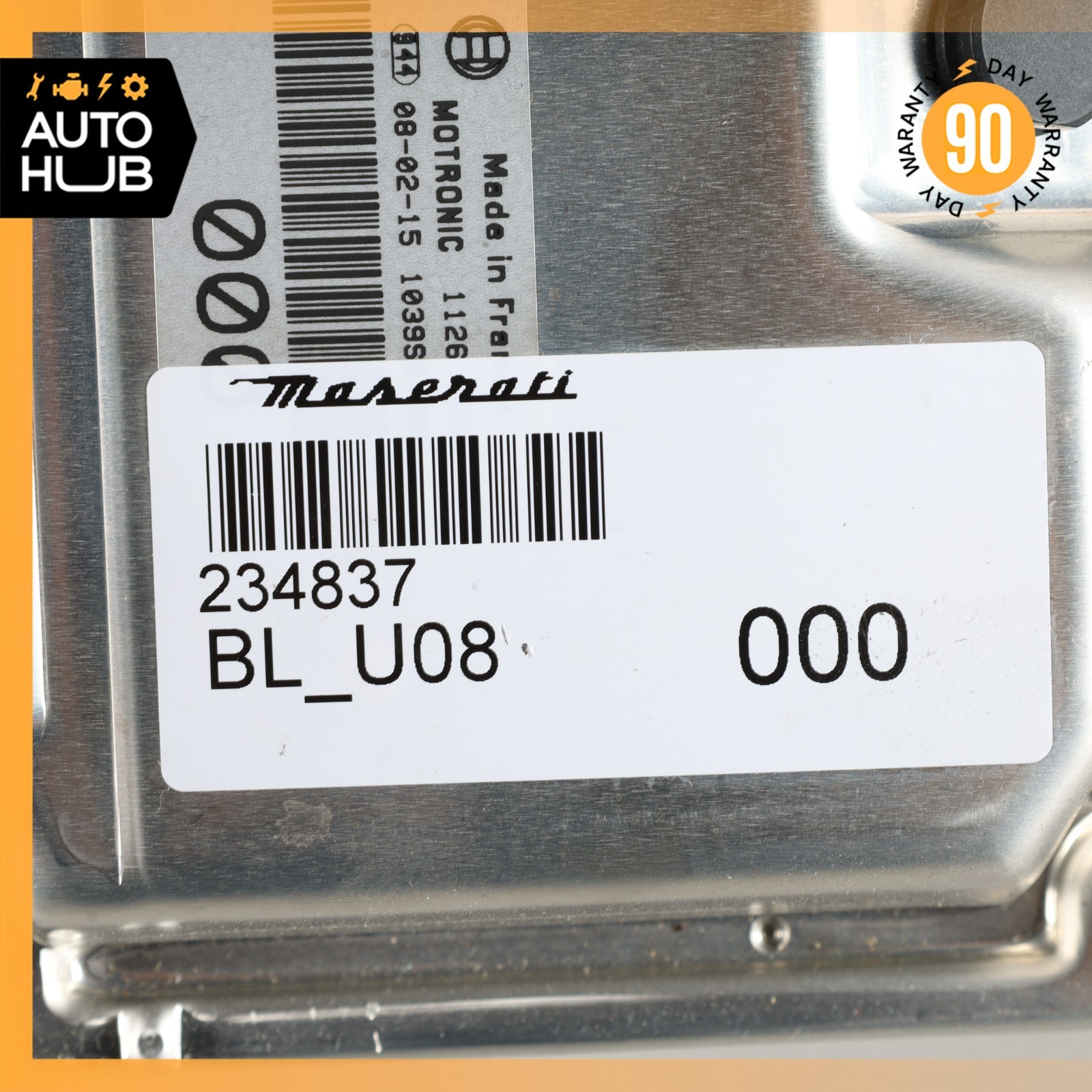 08-16 Maserati GranTursimo M145 4.2L Engine Control Module ECU OEM 34k