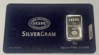 5 G Silver Gram IGR BAR W/SN ON CARD & Wrapped!