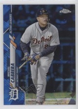 2020 Topps Chrome Update Sapphire Edition Active Leaders Miguel Cabrera 0a2j