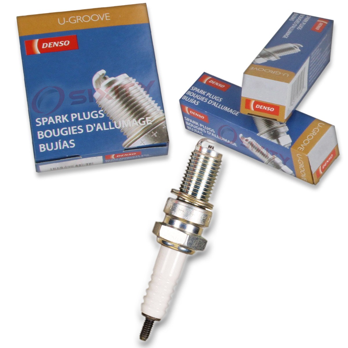 1 pc Denso Standard U-Groove Spark Plug for Yamaha YFB250 Timberwolf 2x4 ap
