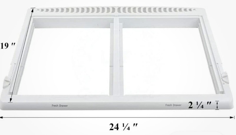 Crisper Drawer Frame Cover For Frigidaire 240364787