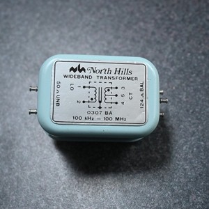 NORTH HILLS WIDEBAND TRANSFORMER 0307BA  FREE SHIPPING
