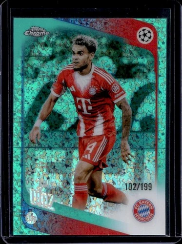 Luis D Az 2025 Topps Chrome Luis D Az Refractor