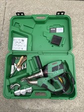 Leister Weldplast S1 120V 1800W Hand Extruder Plastic Extrusion Welder w/ Extras