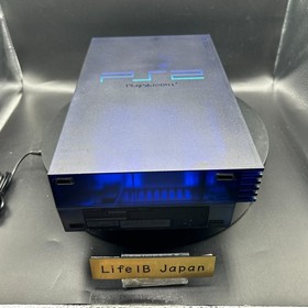 SONY PlayStation 2 SCPH-50000MB/NH Midnight Blue Console PS2 Japan Limited