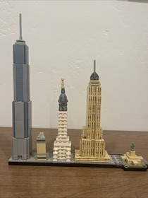 LEGO Architecture New York City 21028 100% COMPLETE, No Box Or Instructions￼