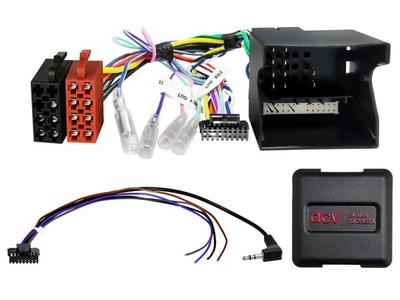 ACV Lenkradfernbedienungsadapter für Mercedes CLS E SLK 40Pin Quadlock MB2 Multi