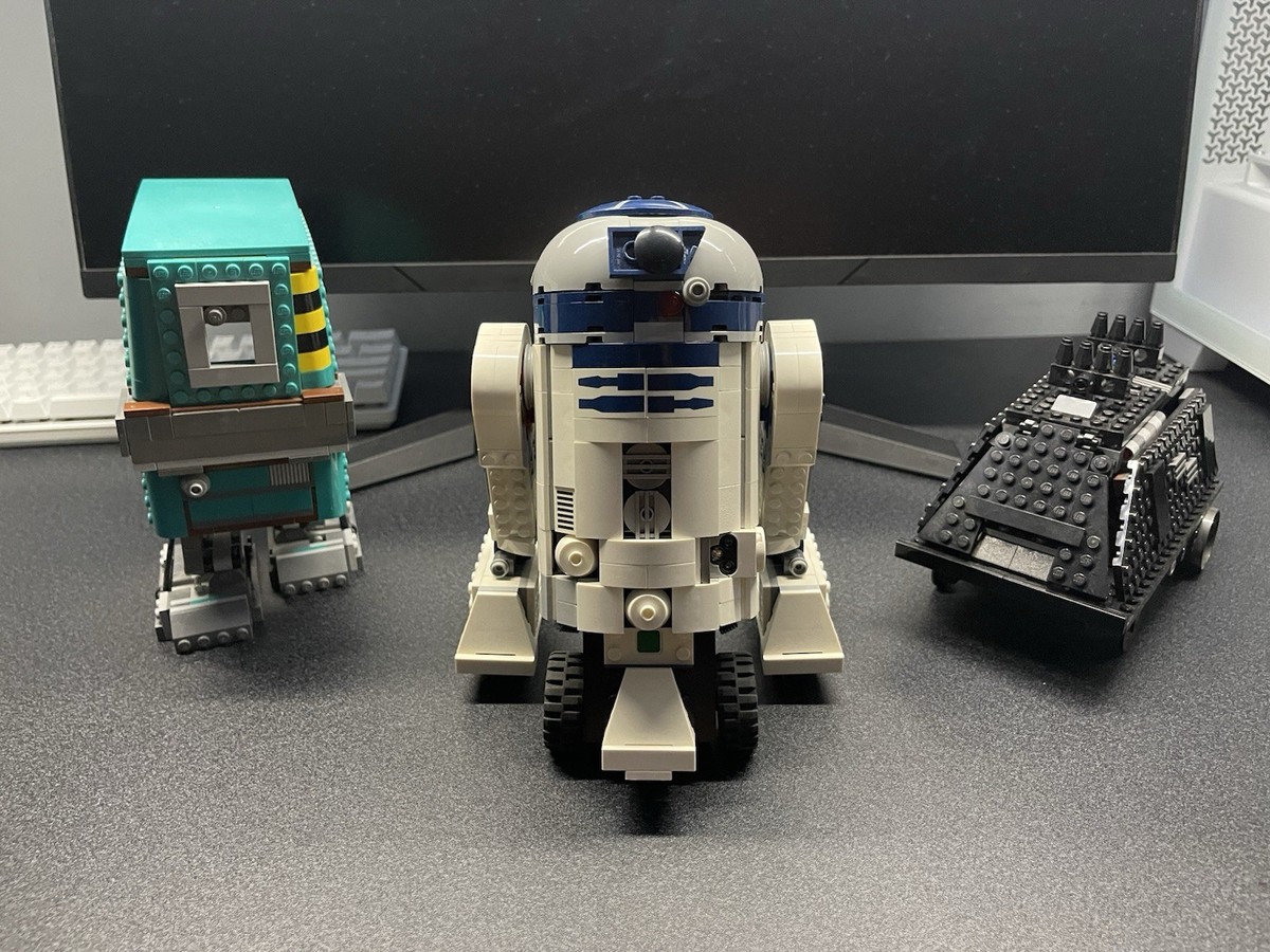 Lego R2d2 Comandante Droide Lego Star Wars LEGO Star Wars Boost Droid  Commander MOTORIZED Building Set, image size:1200x900