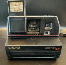 Vintage Polaroid Impulse SE Instant Camera Auto Focus System Untested, Powers On