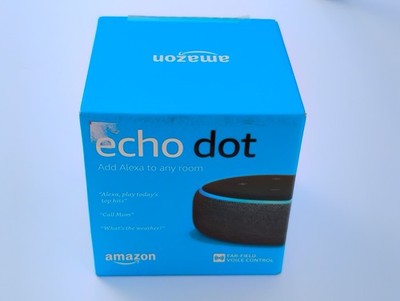 Amazon Echo Dot 3rd Generation Alexa Smart Speaker Field Voice Control Sealed
