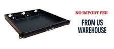 1U Rack Mount Sliding Keyboard Drawer 19" Keyboard Tray