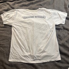 CHROME HEARTS SCROLL LOGO POCKET T-SHIRT - WHITE