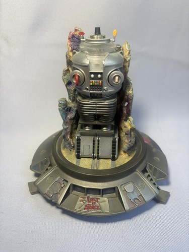 FRANKLIN MINT, LOST IN SPACE B-9 ROBOT 1998(Limited Edition); LE Working Tested!