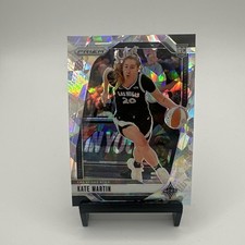 2024 Panini Prizm WNBA #126 Kate Martin Ice Prizms RC Las Vegas Aces Rookie