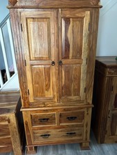 wardrobes with drawers be beautiful solid oak brown amazing condition really