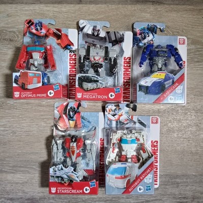 Transformers Authentics LOT of 5 Optimus Megatron Ratchet Barricade Starscream