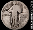 1928-D Silver Standing Liberty Quarter - Scarce  Better Date  No Reserve  #J8356