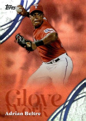2026 Topps #GW-10 Adrian Beltré Glove Work