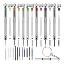 13PCS Precision Screwdriver Set, Mini Watch Screwdriver Repair Tool Kit 0.6-2mm