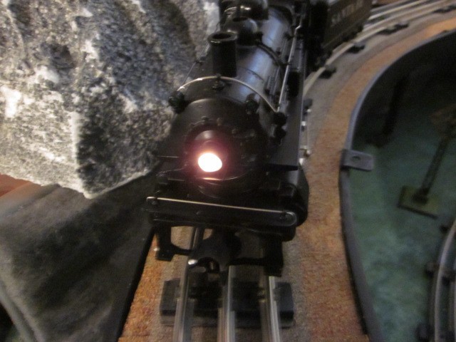 LIONEL 28661 - SANTA FE 0-4-0 STEAM SWITCHER/TENDER - 0/027 -LN -