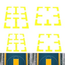 Pickleball Court Marking, Mini Court Setup, Training Obstacle Signs, Lines,