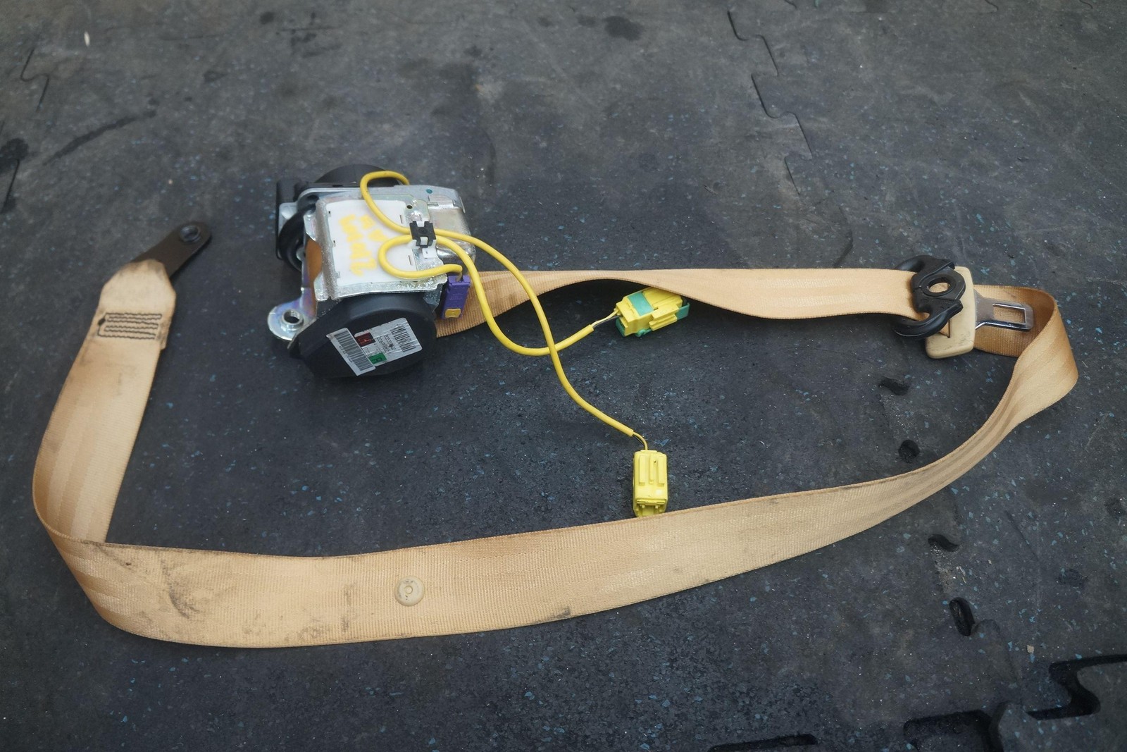 Front Right Passenger Seat Belt 3W5857706 Bentley Continental Flying Spur 2006